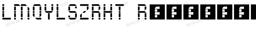 LMQYLSZRHT Regular字体转换